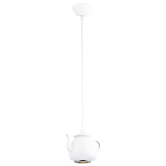 Hänglampa Jasse kaffekanna 1 lampa vit