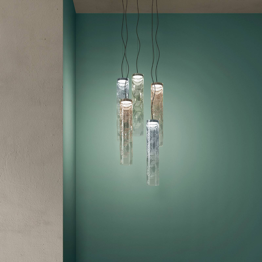 Kundalini Jer 1 LED-pendellampa, rökbrun