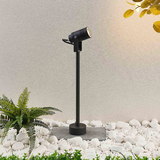 Utomhus spotlampa Galina, mörkgrå 55,5 cm