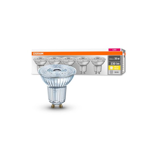 OSRAM LED-reflektor GU10 2,6 W 2 700 K 230 lm 36°
