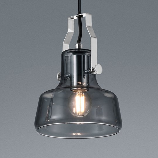 Hänglampa Kolani med glasskärm 1 lampa