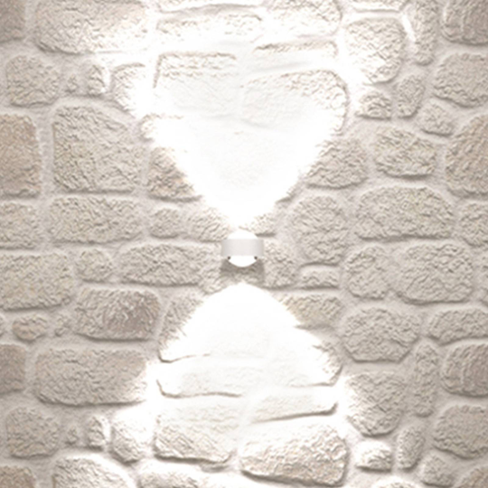 Puk Mini Wall, G9, lins klar, vit matt