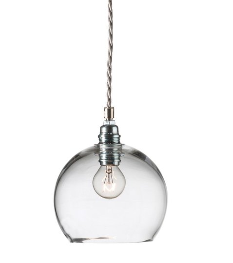 Rowan glaspendel 15cm (Rökfärgad)