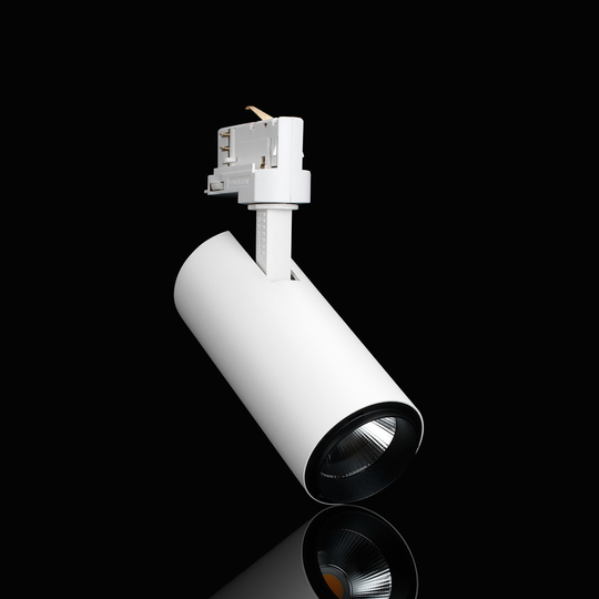 Tracklight P-813MW 13W 3000K Vit Inkl. drivdon