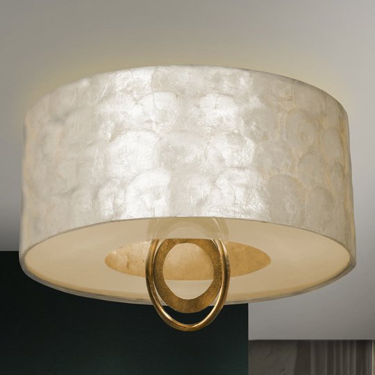 Elegant skimrande LED-taklampa Edén