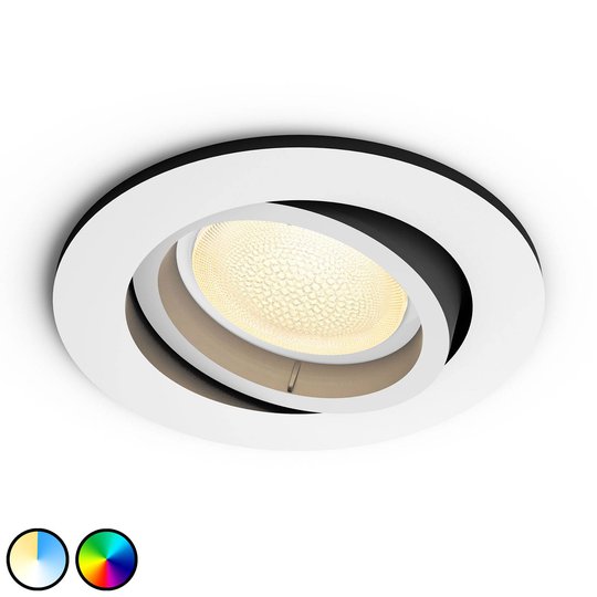 Philips Hue Centura LED-inbyggnadsspot rund, vit