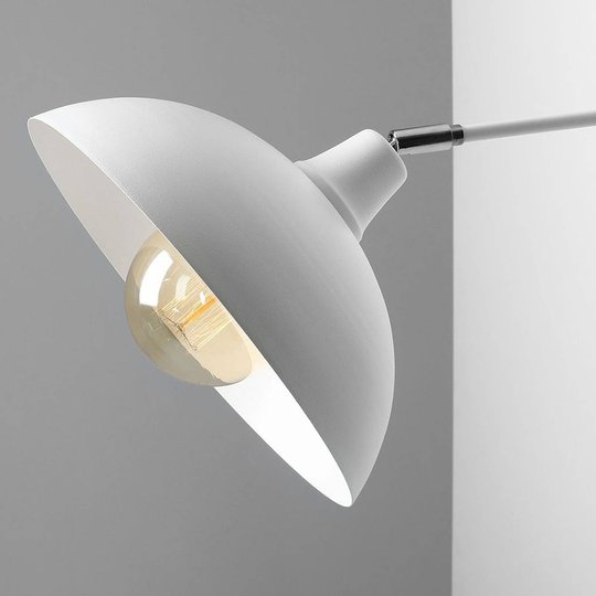 Vägglampa 1036, 1 lampa, vit