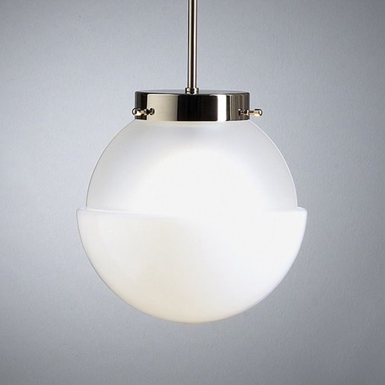 TECNOLUMEN HMB 29 - hänglampa av opalglas, 25 cm