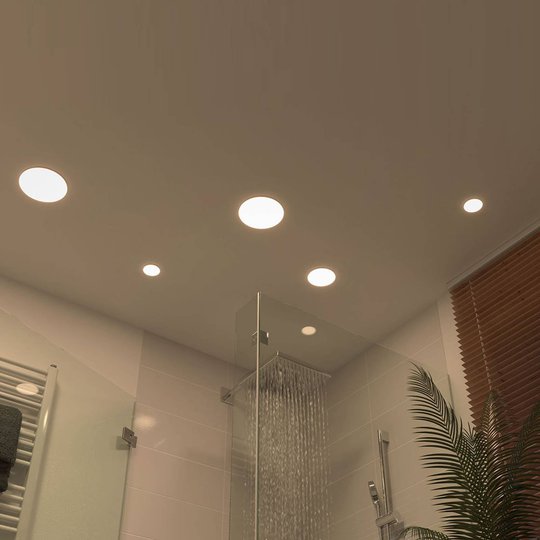 Paulmann Veluna LED-inbyggnadslampa 4 000 K 12,5cm