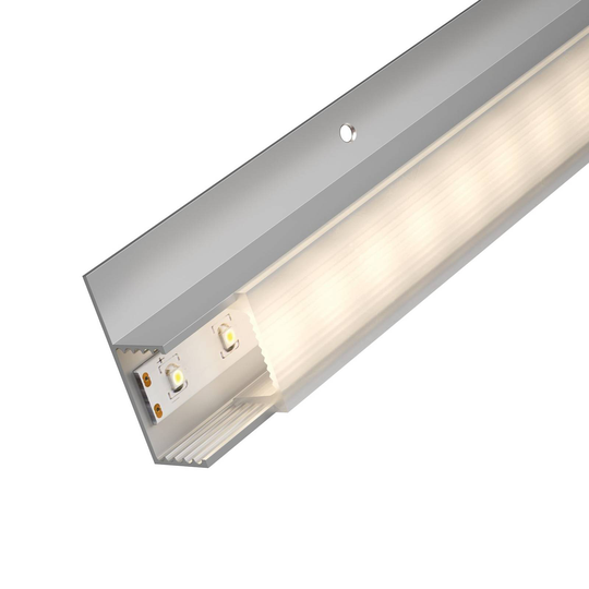 Paulmann Socle inbyggnadsprofil för LED-lister 1 m