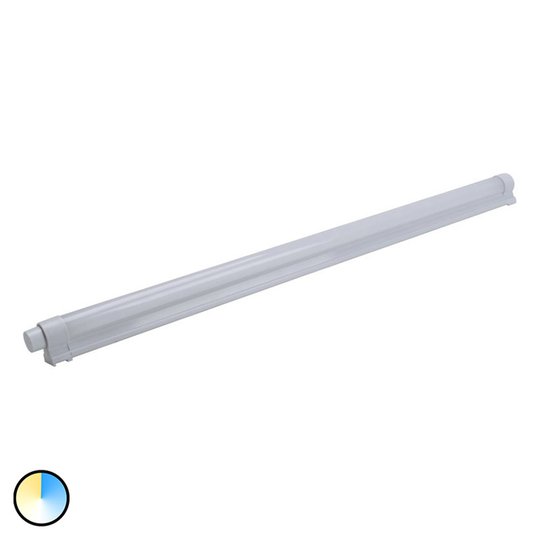 LED-bänklampa Calix Switch Tone DIM90