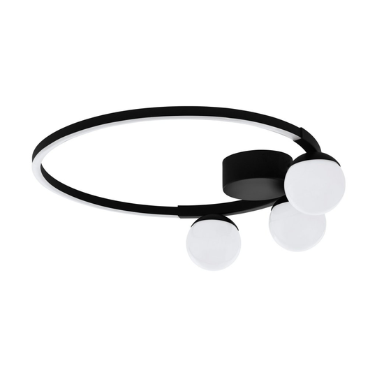 Phianeros plafond LED (Svart)