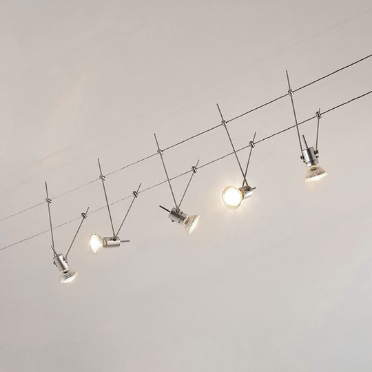 LED-linsystem Marno, 5 lampor