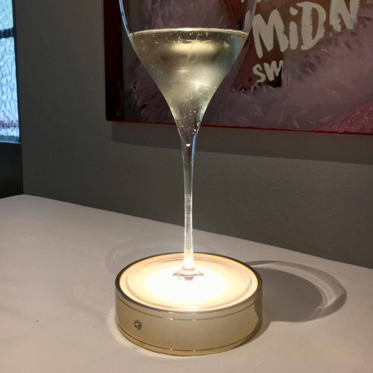 Knikerboker Bevici Su! USB-bordslampa, guld