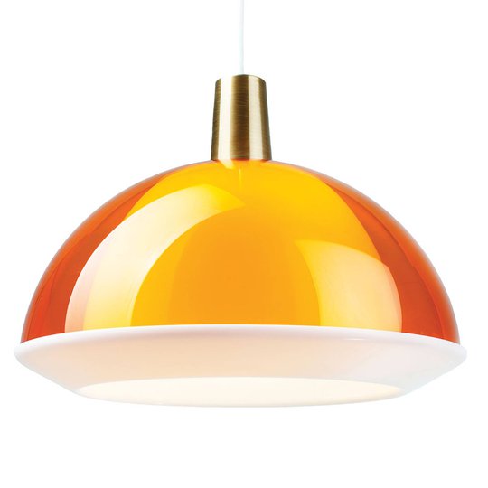 Innolux Kuplat 400 pendellampa 40 cm orange