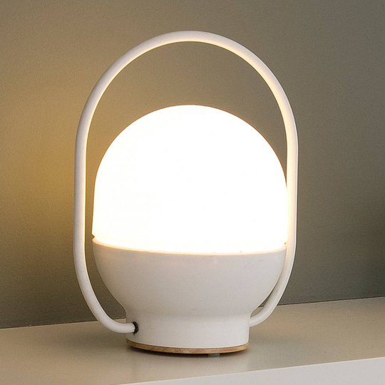 Bärbar LED-bordslampa Take away med USB