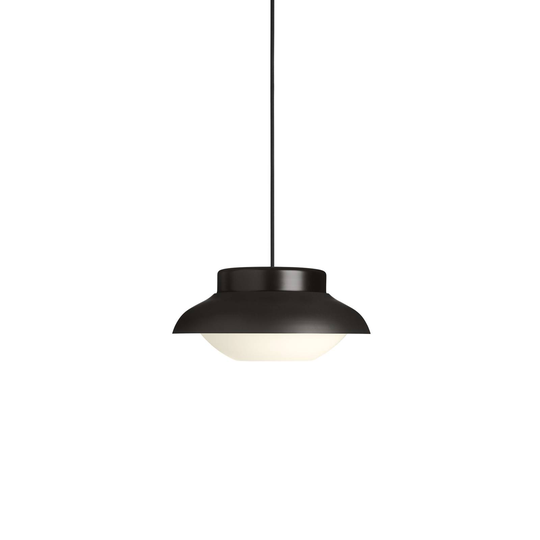 GUBI Collar pendellampa Ø 30 cm svart matt
