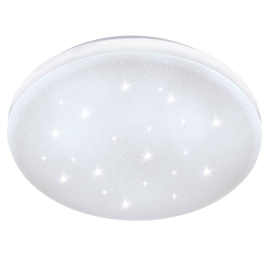 LED-taklampa Frania-S med kristalleffekt Ø 33 cm