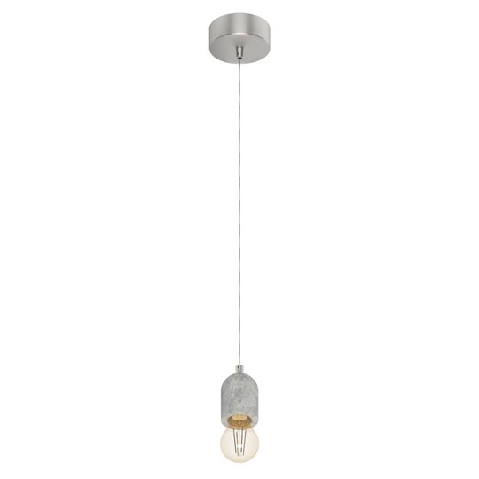 Puristisk taklampa Silvares