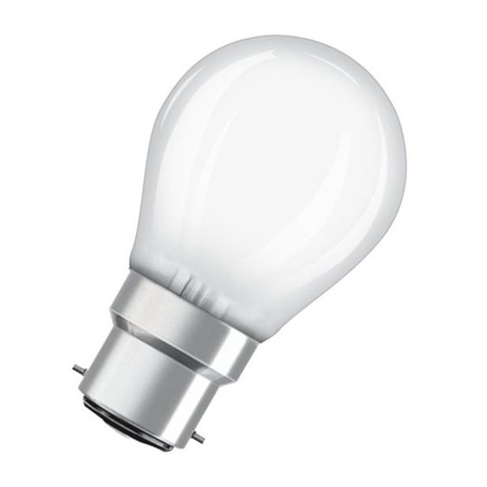 OSRAM LED-dropplampa B22d 5 W 2 700 K matt dimbar
