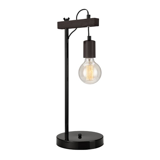 Bordslampa Tyske, trädetaljer wengeträ