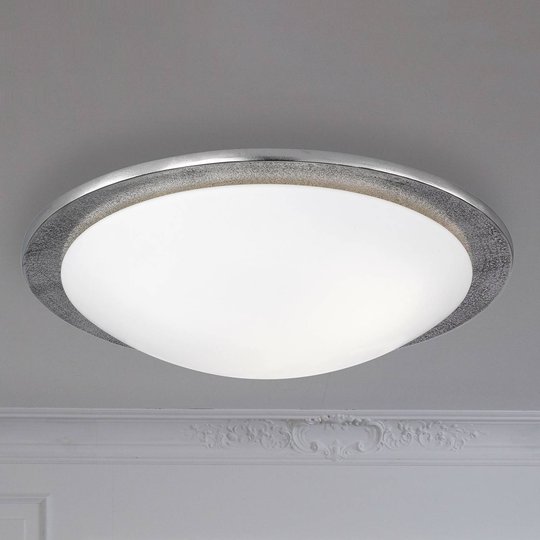 Taklampa Nantes, Ø 50 cm, antiknickel