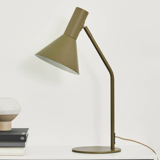 FRANDSEN Lyss bordslampa, grön matt