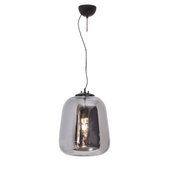 Leola taklampa (Rökfärgad)