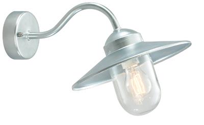 Karlstad vägglampa (Galvaniserat stål)