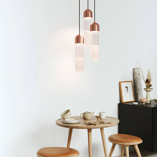 Mater Firefly pendellampa, koppar