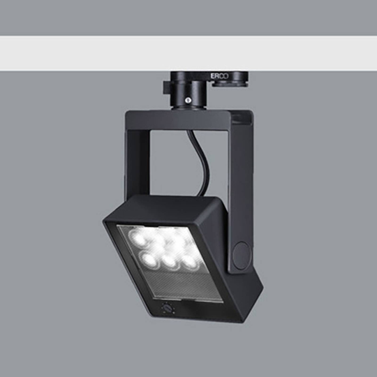 ERCO Logotec 230V spot 12W spot 940 svart