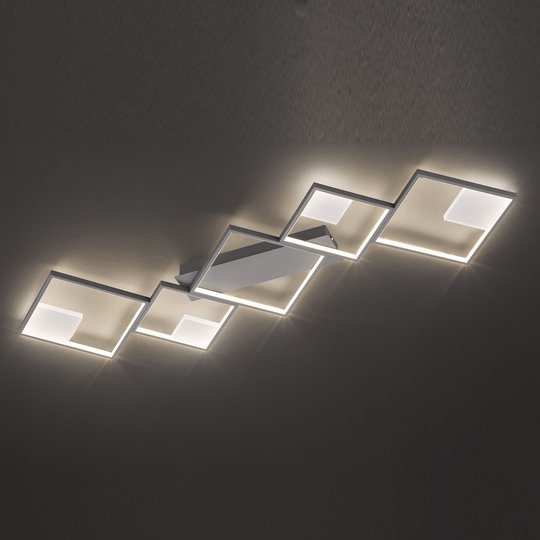 LED-taklampa Jade, dimbar via väggbrytare