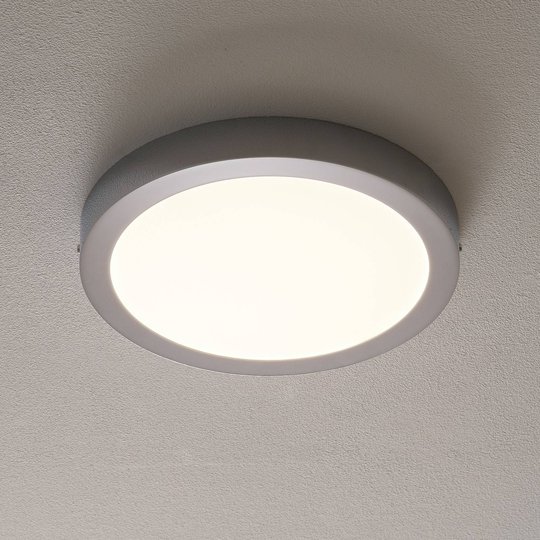 EGLO connect Fueva-C taklampa rund 30 cm krom