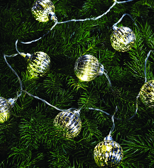 SOLO - Light chain glass ball