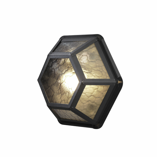 Castor väggplafond E27 svart (Svart)