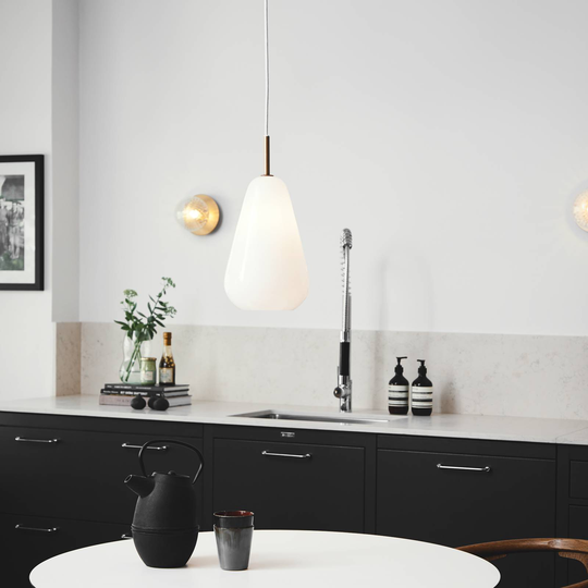 Nuura Anoli 1 hänglampa, 1 lampa Ø 19 cm, vit