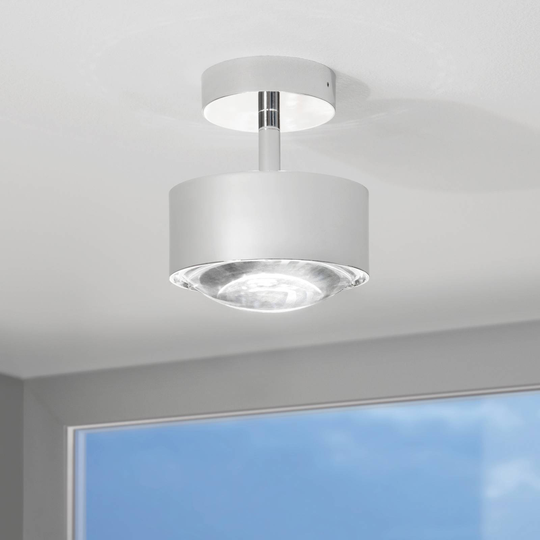 Puk Maxx Turn LED-spot lins klar 1 lampa vit matt