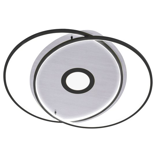 Paul Neuhaus Q-AMIRA LED-taklampa oval, silver