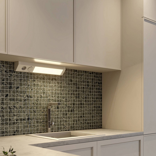 Arcchio Mitari LED-bänklampa, vit