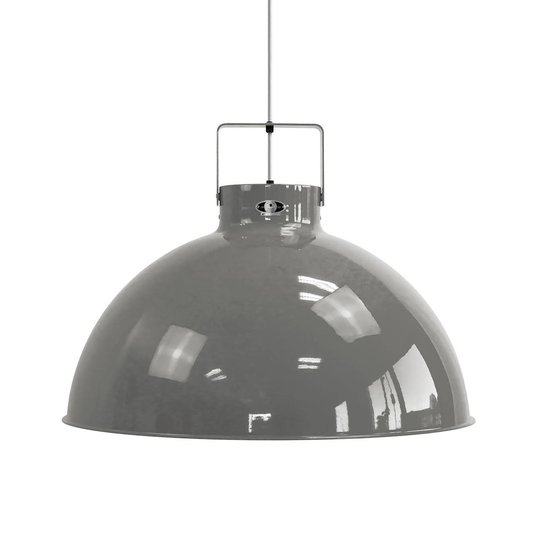 Jieldé Dante hänglampa, grå, Ø 67,5 cm