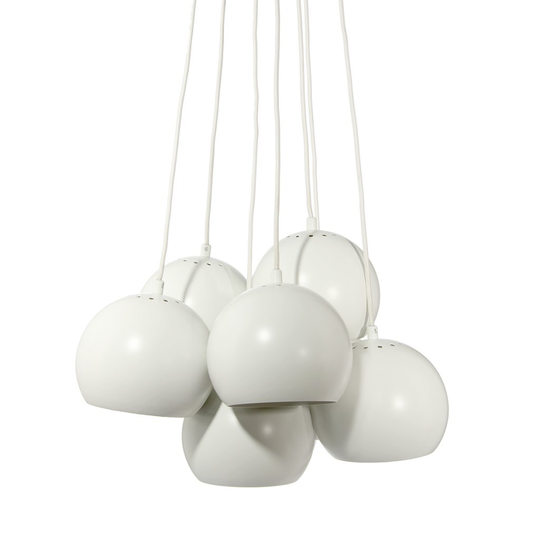 Ball Multi mattvit (Vit)