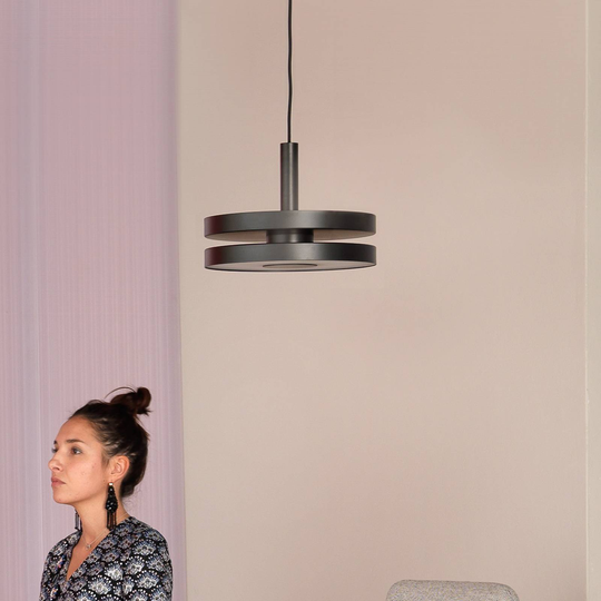 Prandina Machine S3 LED-hänglampa up/down svart