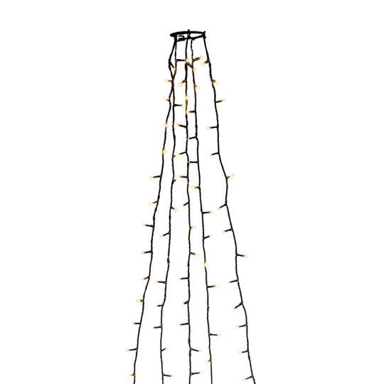 Julgransslinga 250 LED (Grön)