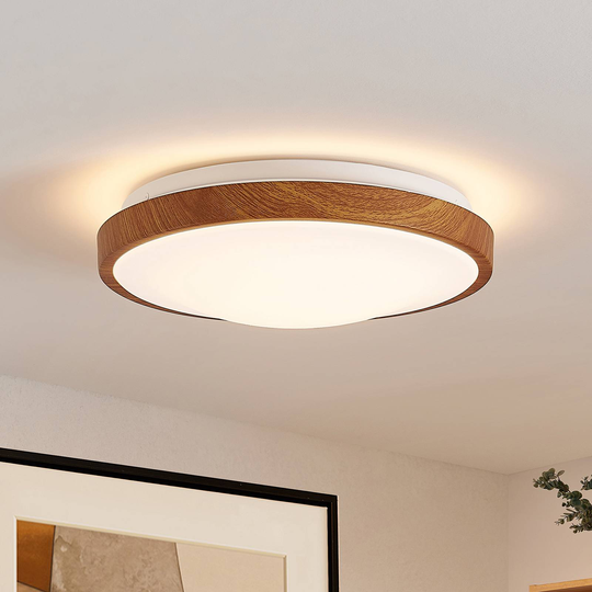 Lindby Myte LED-taklampa, rund, 29,5 cm
