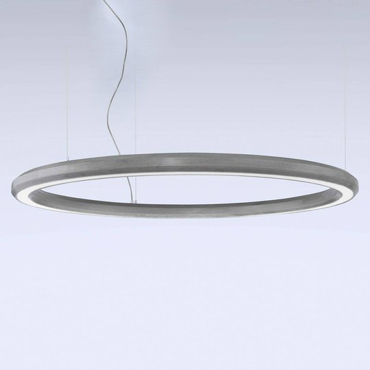 LED-hänglampa Materica under Ø 120 cm betong
