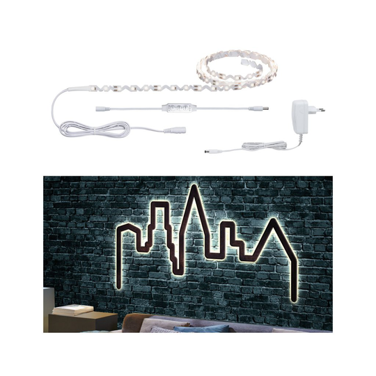 FlexLED 3D Set Varm vit 150cm (Vit)