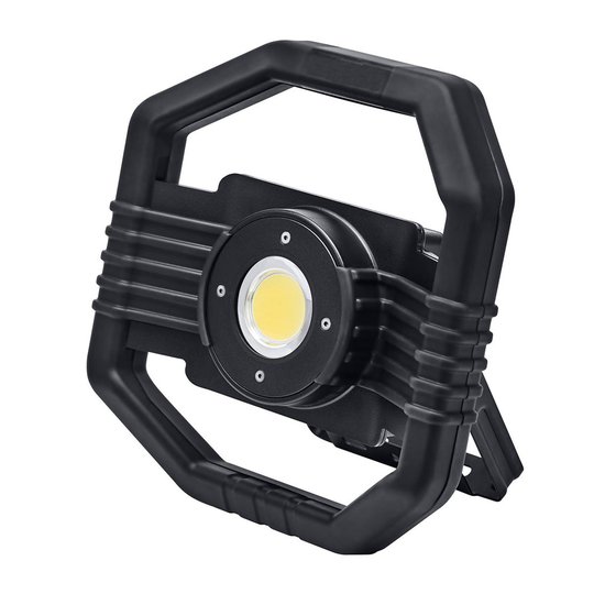 Hybridarbetslampa Dargo, mobil, IP65 50 W