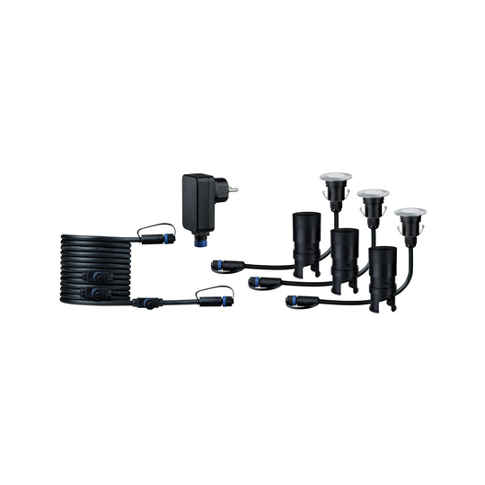 Plug & Shine Golv Mini Set (Silber)