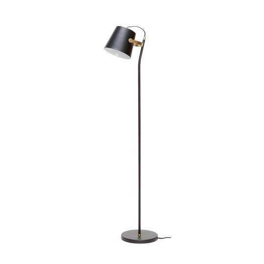 Hubsch golvlampa (Svart)