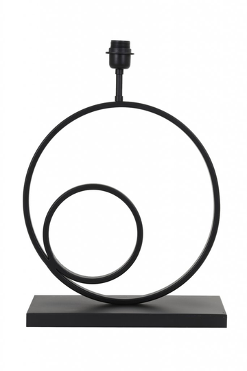Omega lampfot (Svart)